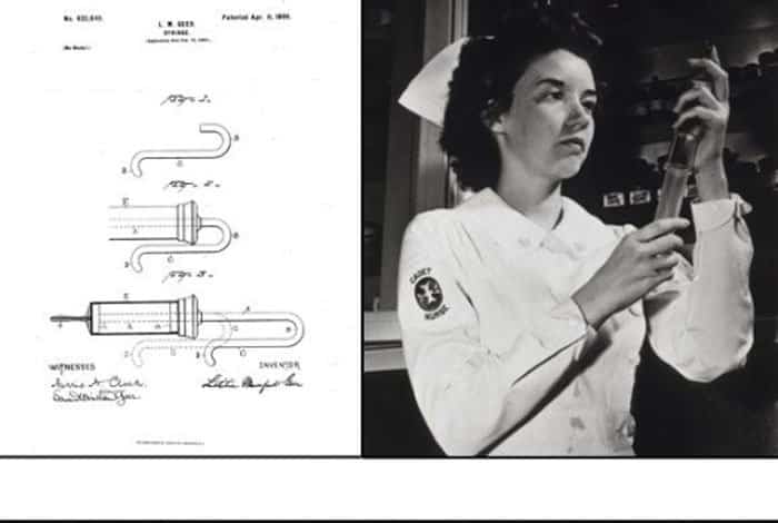 10 Inventos cotidianos con nombre de mujer Letitia Geer, inventora de la jeringuilla hipodérmica