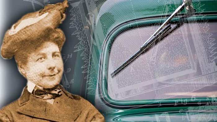 10 Inventos cotidianos con nombre de mujer Mary Anderson, inventora del limpiaparabrisas