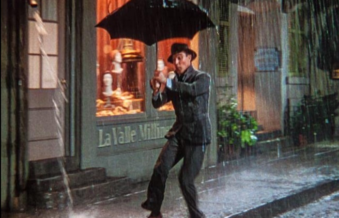 Gene Kelly en "Cantando bajo la lluvia" Películas para mover el esqueleto: cantando bajo la lluvia