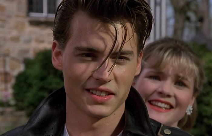 Johnny Depp en Cry-Baby. Fotograma de la película Películas para mover el esqueleto: Cry-Baby