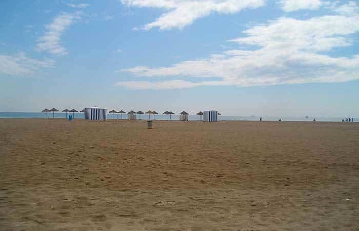 Playa de la Malvarrosa Playa de la Malvarrosa en Valencia