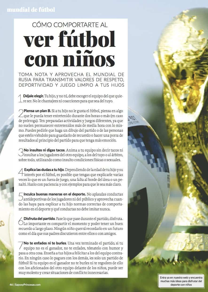 fútbol con niños