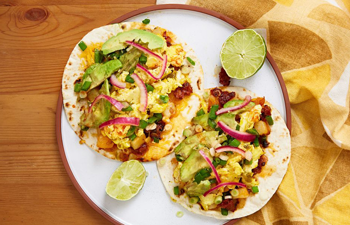 Cómo preparar tacos para el desayuno Tacos de desayuno