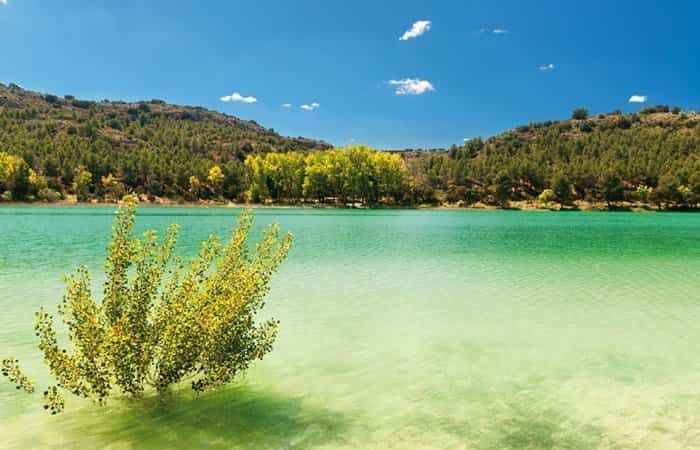 Playa de interior de Cañamares en Cuenca