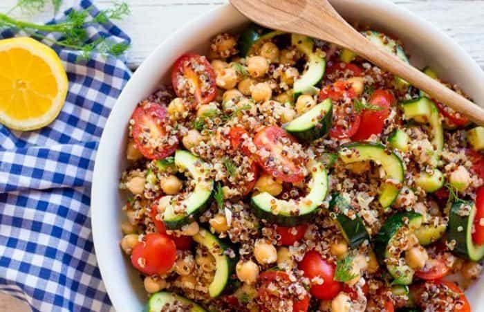 Recetas para celíacos Recetas para celíacos. Ensalada de quinoa