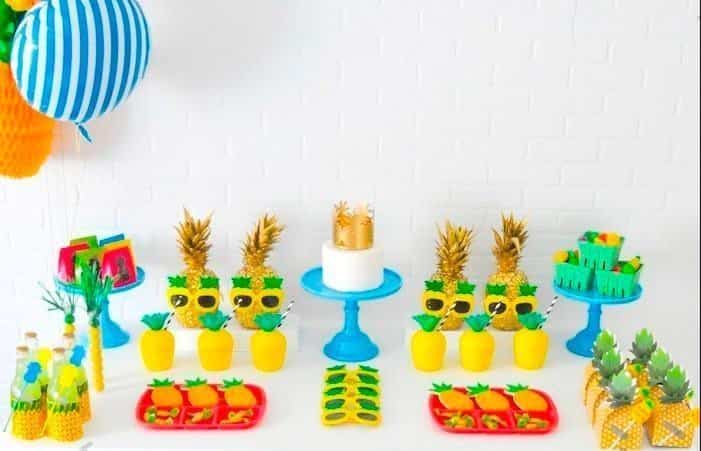 decoración piña decoración piña
