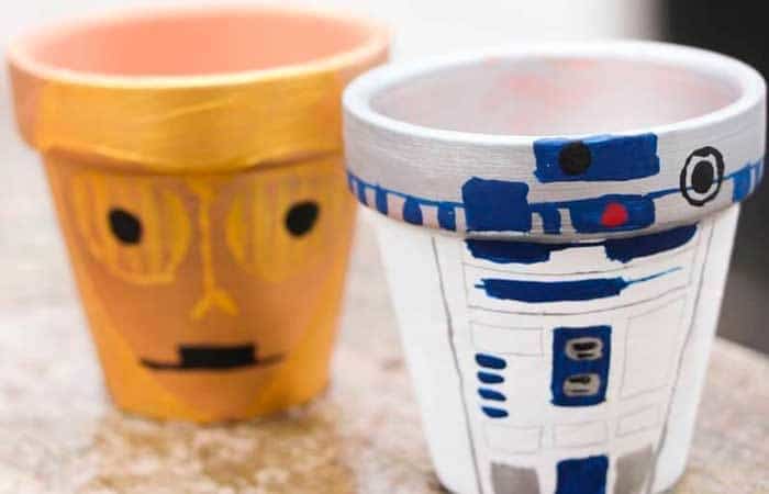 manualidades de Star Wars manualidades de Star Wars| Maceta