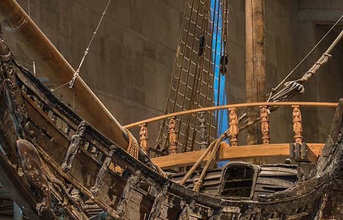 Galeón Vasa, un museo en Estocolmo Museo Vasa, en Estocolmo, Suecia