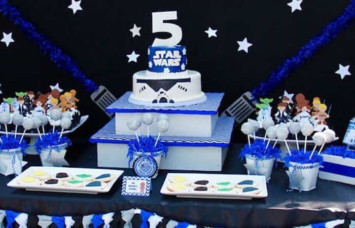 fiesta Star Wars fiesta Star Wars, tarta