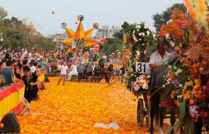 La Batalla de las Flores de Valencia