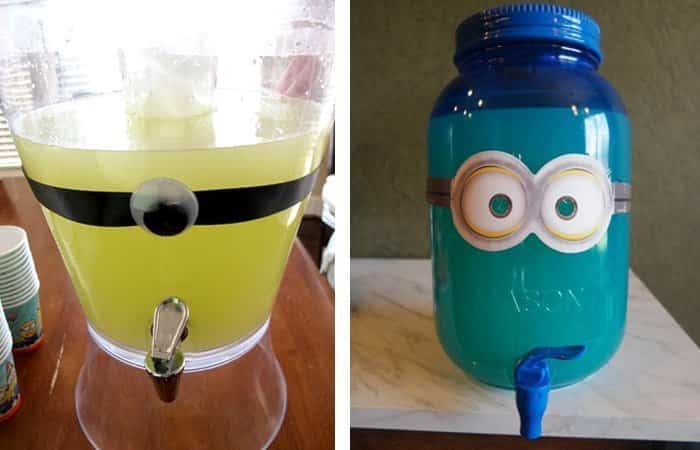 bebidas para fiesta de los minions bebida de minions