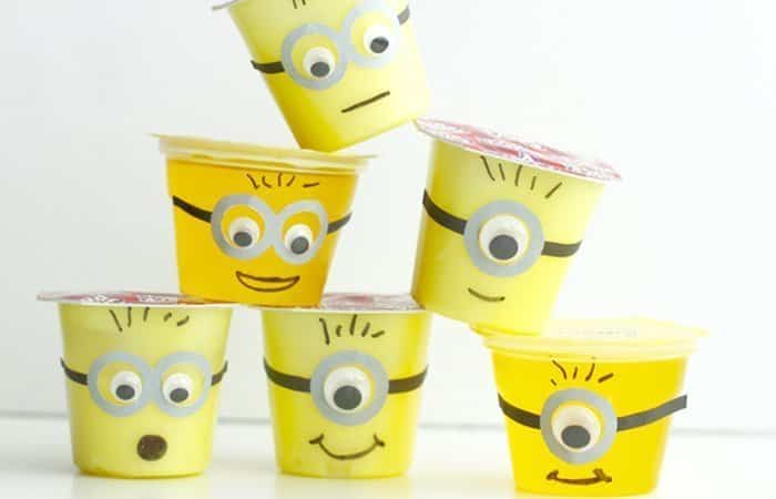 postre para fiesta de los Minions postre para Minions