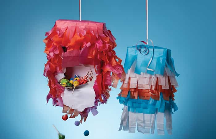 piñata con caja de cereales piñata con caja de cereales