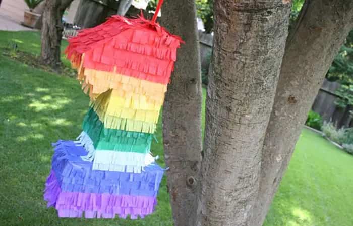 piñata con número piñata con número