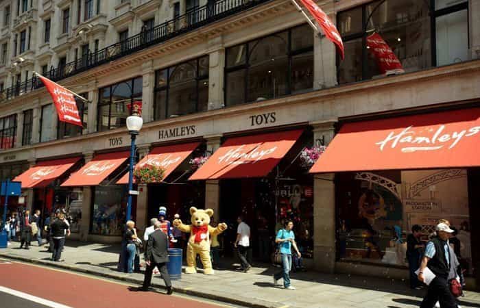 Londres con niños juguetería Hamleys Londres con niños Hamleys