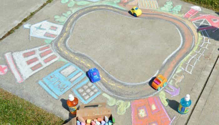juegos con tiza crear una ciudad juegos con tiza ciudad