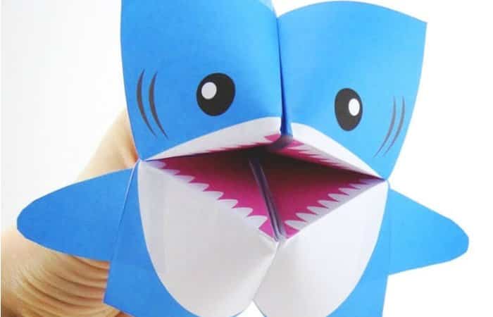 manualidades de tiburones comecocos para niños manualidades de tiburones para niños