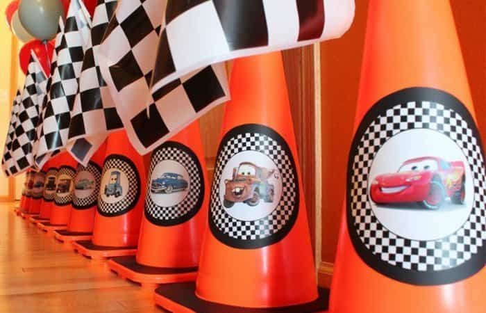 fiesta cars entrada con conos fiesta cars entrada acceso