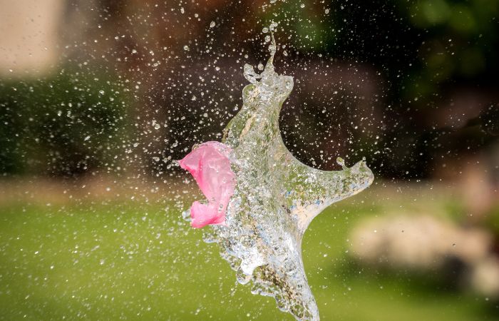 Si el globo se estalla, el jugador pierde Juegos con globos de agua: Bomba