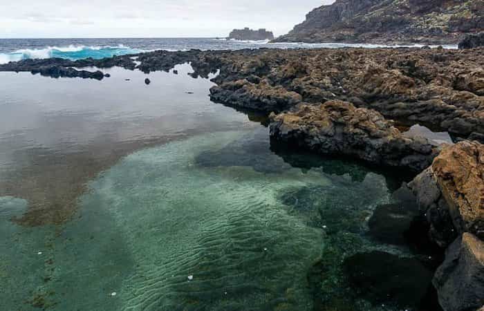 Pozo de las Calcosas en la isla de El Hierro