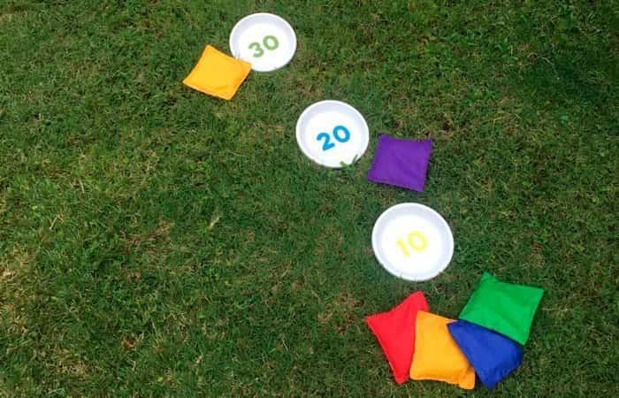 tiro al plato sobre el césped Juegos al aire libre: Tiro al plato