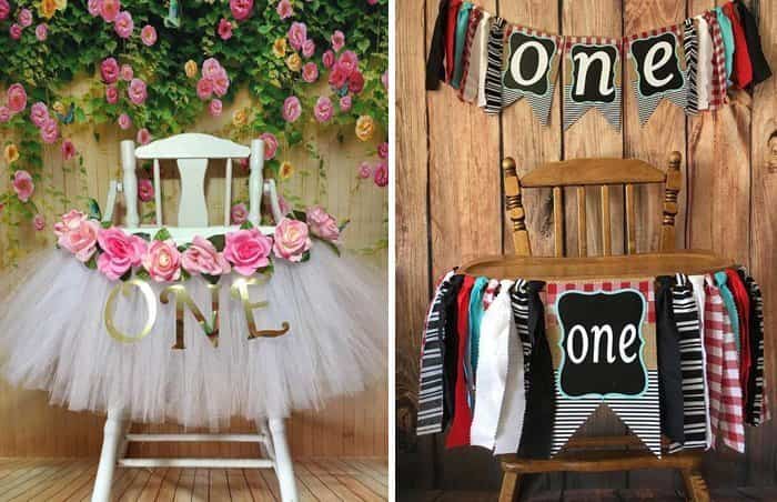 primer cumpleaños ideas para decorar tronas primer cumpleaños decorar tronas
