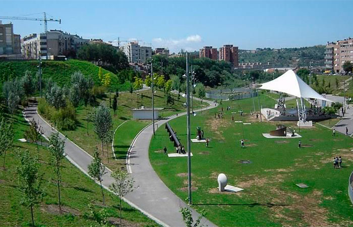 Parc Vallparadís de Terrassa en Barcelona