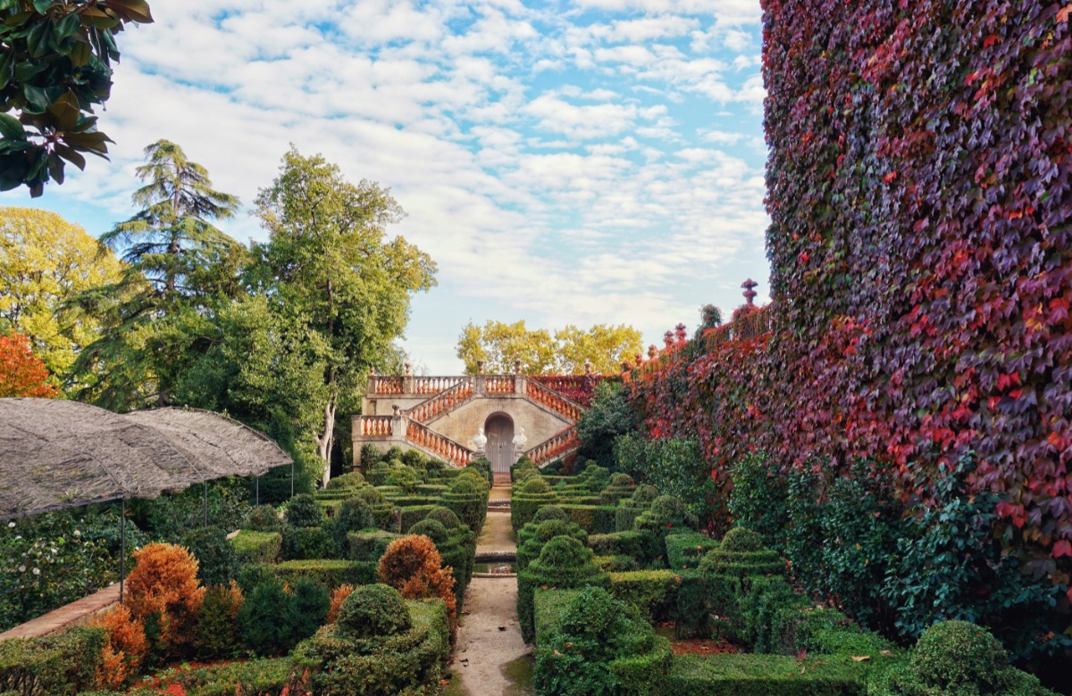 Parque del Laberinto de Horta en Barcelona