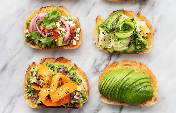 ideas-para-tostadas-con-aguacate Tostadas para desayuno: Tostadas con aguacate