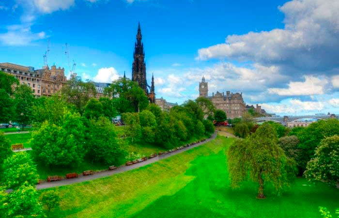 Edimburgo con niños