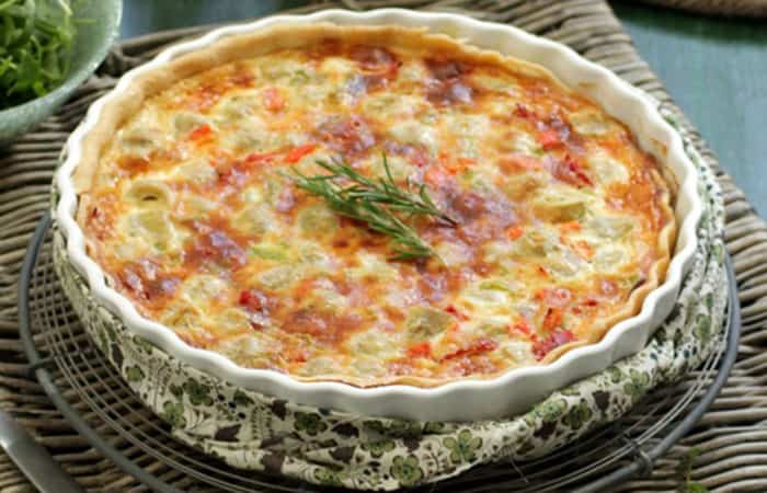 recetas-para-picnic-quiche-de-alcachofas Recetas para pícnic, quiche de alcachofas