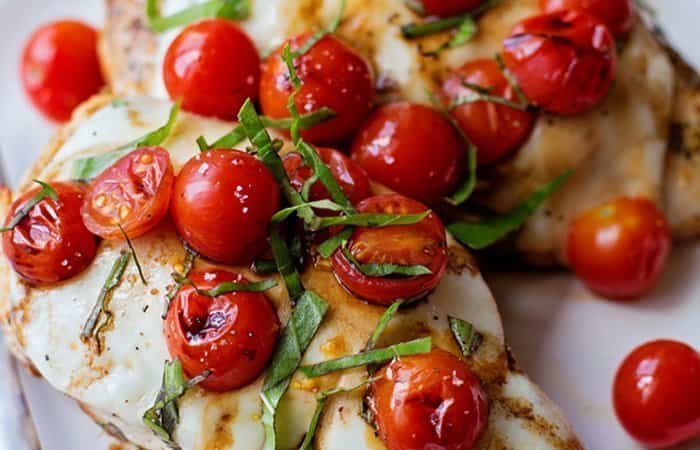 recetas fáciles pollo caprese recetas fáciles de pollo: Caprese