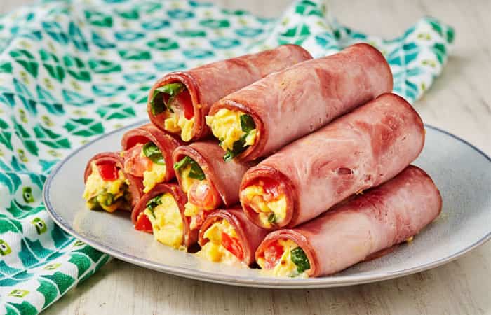 rollitos-de-jamon-y-huevo Recetas para hacer con niños: Rollitos de jamón y huevo
