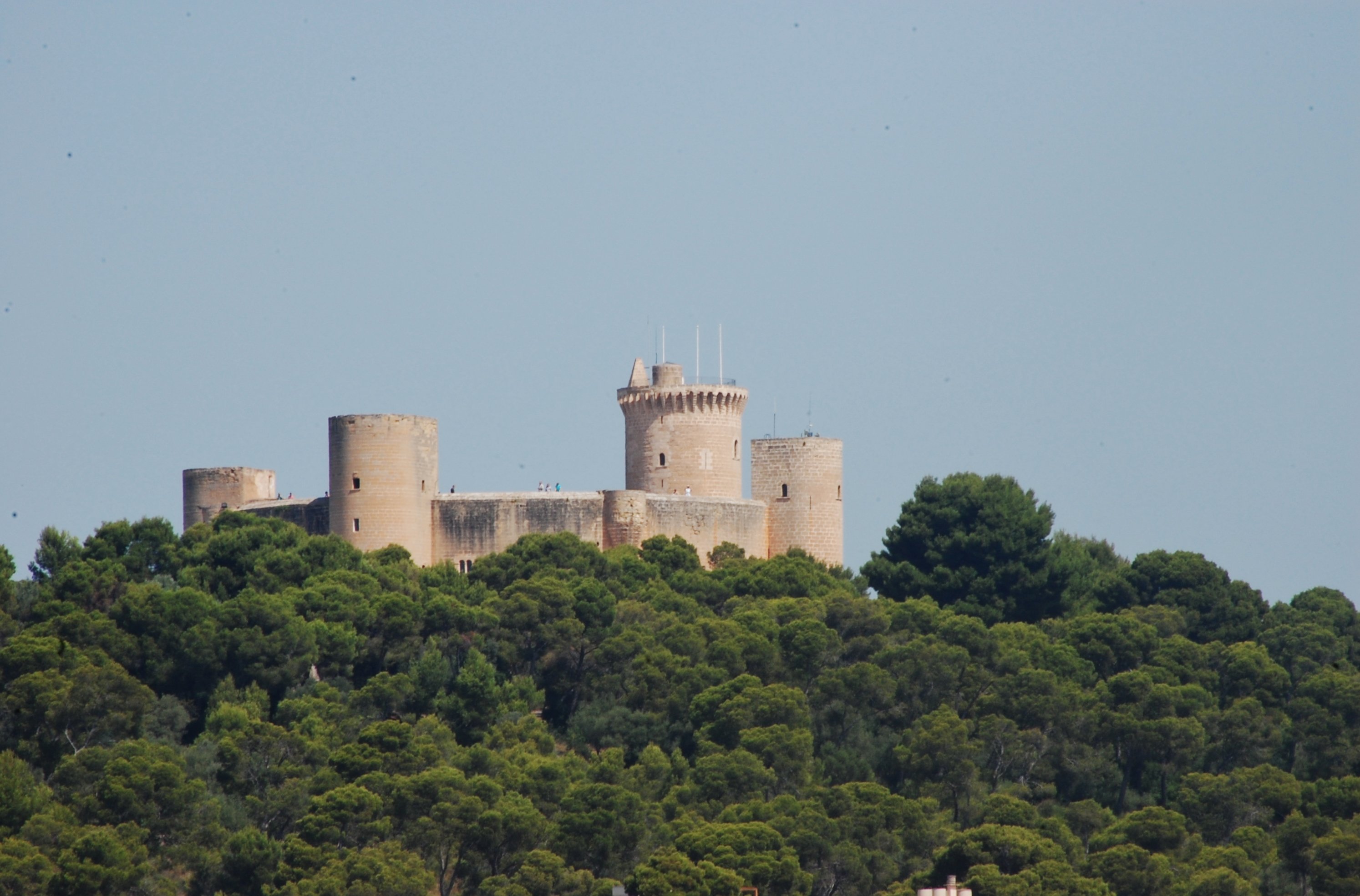 Castell_de_Bellver_(Palma) Castillo de Bellver