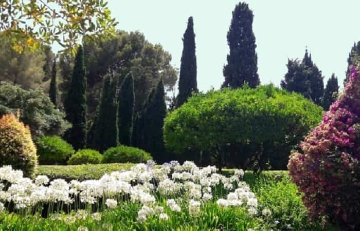 Jardines de Marivent en Palma de Mallorca