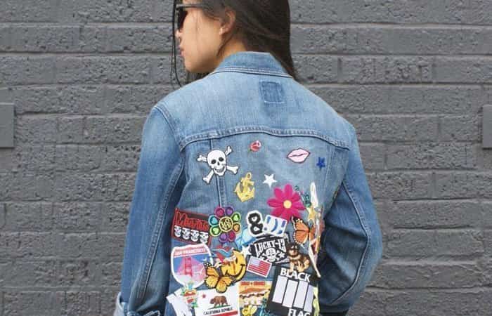 chaqueta vaquera parches chaqueta vaquera parches