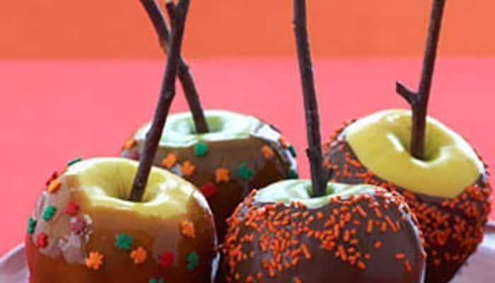 Recetas con manzana Recetas con manzana, chocolate y caramelo