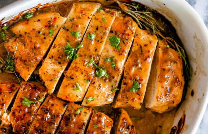 pollo-con-mostaza-y-miel Recetas fáciles de pollo: Con mostaza y miel