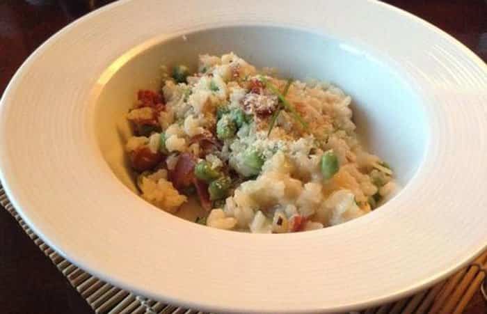 Recetas fáciles con cinco ingredientes Recetas fáciles con cinco ingredientes: risotto con guisantes y bacon
