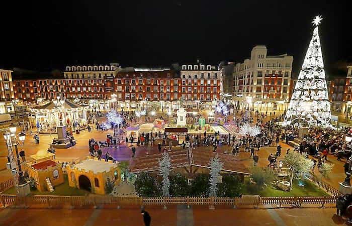 Encendido de las luces de Navidad en Valladolid