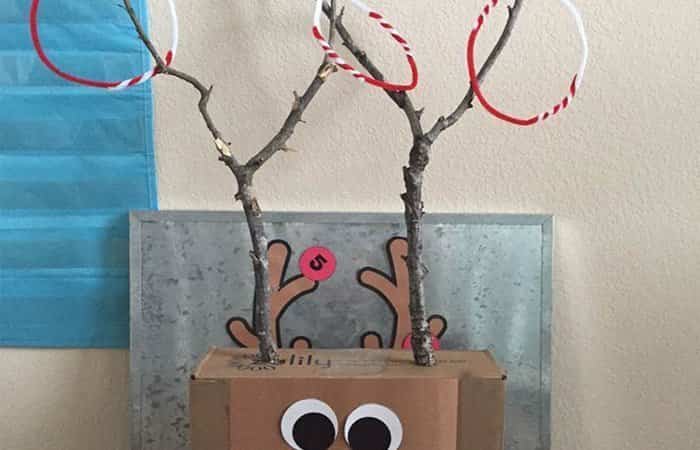 Juegos de Navidad lazamiento al reno Juegos de Navidad lazamiento al reno