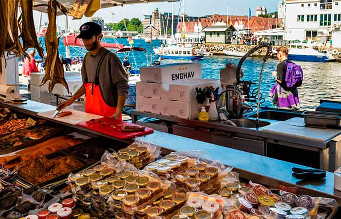 Bergen-con-ninos-mercado-del-pescado Bergen con niños, Mercado del pescado