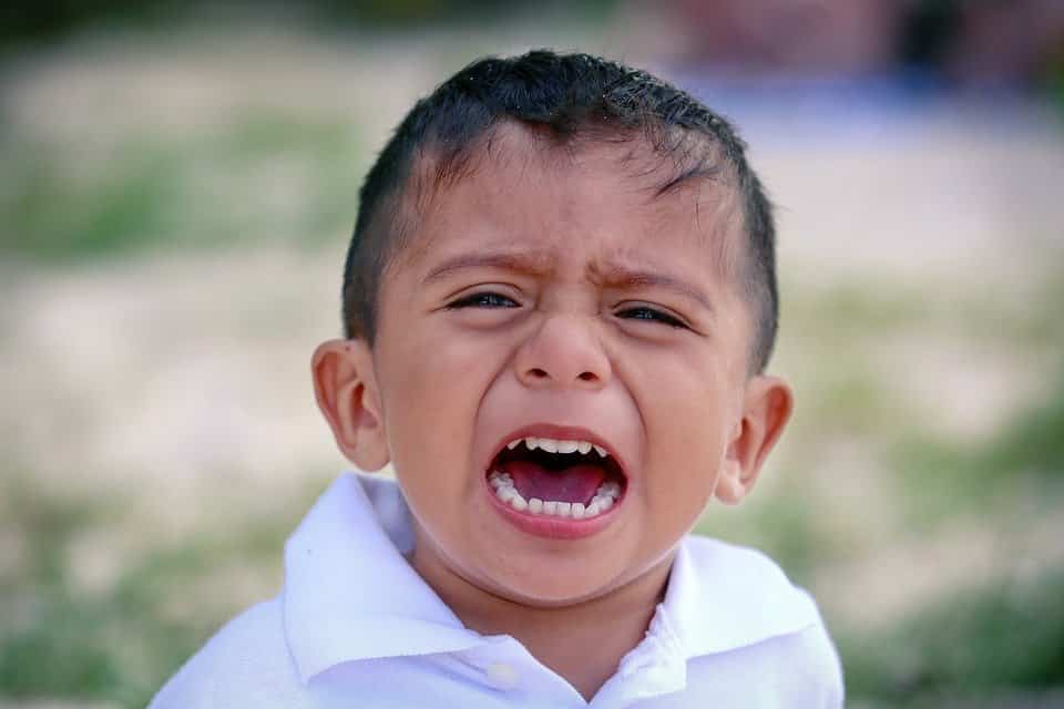 berrinche niño