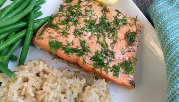 cenas ligeras salmón al horno cenas ligeras salmón al horno