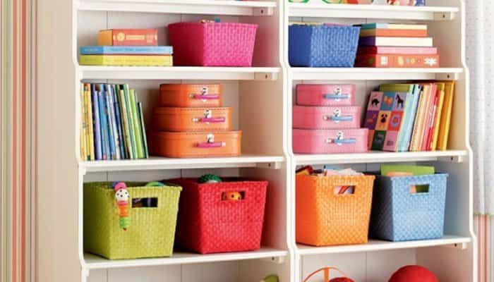 mantener ordenada la habitación de los niños con estanterías mantener ordenada la habitación de los niños con estanterías