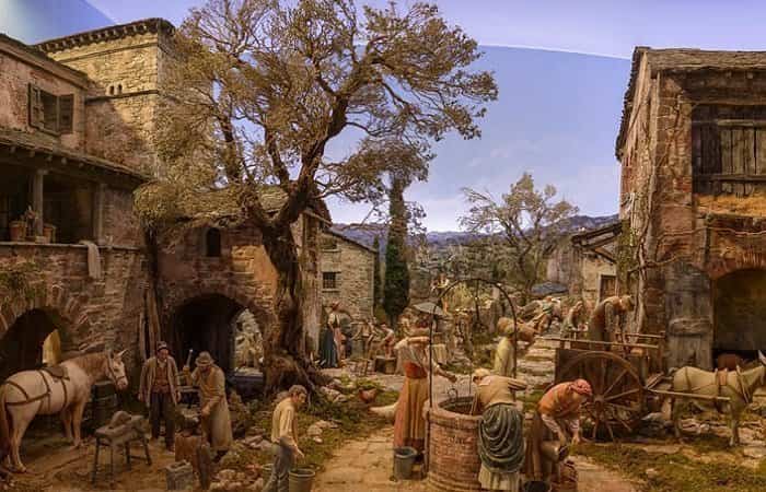 Museo de Belenes de Mollina en Málaga planes navideños con niños: visitar un belén