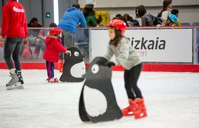 Parque infantil de Navidad en Bilbao