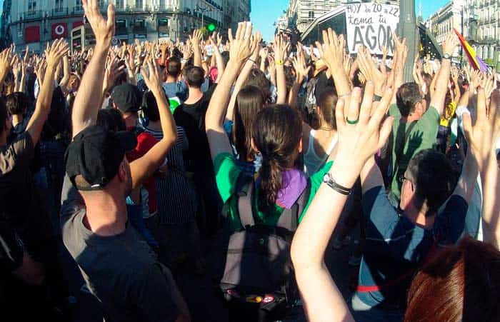 jóvenes interesados por la política