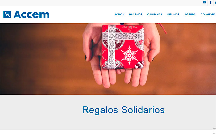 regalos de empresa solidarios con accem Accem, regalos de empresa solidarios