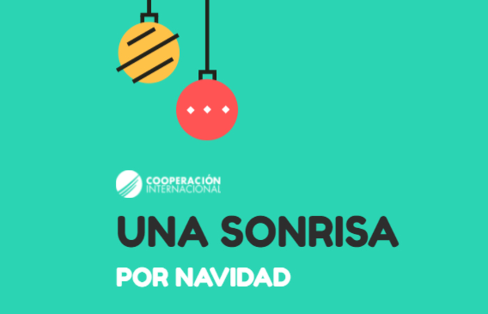 campaña una sonrisa por navidad de cooperación internacional una sonrisa por navidad